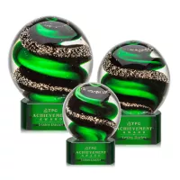 Zodiac Award on Paragon Base - Green