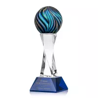 Malton Award on Langport Base - Blue