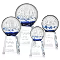 Starburst Award on Celestina Base - Clear