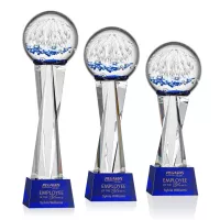Starburst Award on Grafton Base - Blue
