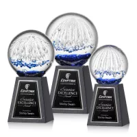 Starburst Award on Tall Marble Base