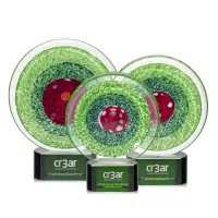On Target Award on Green Base