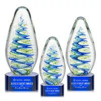 Jezebel Award on Paragon Base - Blue