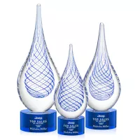 Kentwood Award on Marvel Base - Blue