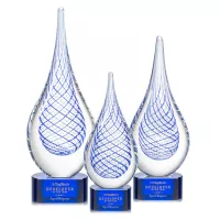 Kentwood Award on Paragon Base - Blue
