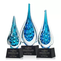 Worchester Award on Robson Base - Black