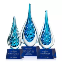 Worchester Award on Robson Base - Blue