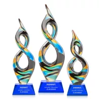 Cosenzo Award on Sheffield Base - Blue