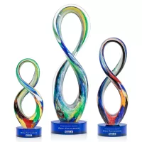 Duarte Award on Stanrich Base - Blue