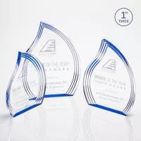 Tidworth Flame Award - Blue