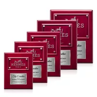 Gossamer Plaque - Rosewood/Silver