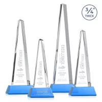 Majestic Tower Award on Newhaven Base - Sky Blue