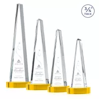 Majestic Tower Award on Alberton Base - Gold