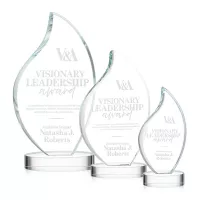 Odessy Flame Award on Alberton Base - Clear