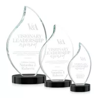 Odessy Flame Award on Alberton Base - Black