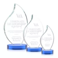 Odessy Flame Award on Alberton Base - Sky Blue