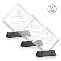 Belaire Award on Newhaven Base - Black