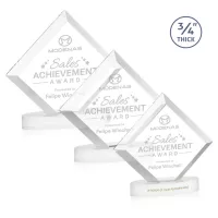Belaire Award on Alberton Base - White