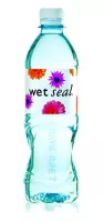 Purified 16.9oz Plastic Flat Cap Water Bottle