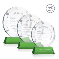 Gibralter Award on Newhaven Base - Green