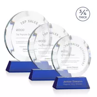 Gibralter Award on Newhaven Base - Blue