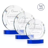 Gibralter Award on Alberton Base - Blue