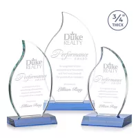 Croydon Flame Award - Sky Blue