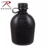 Rothco 3 Piece G.I. Plastic Canteen With Clip
