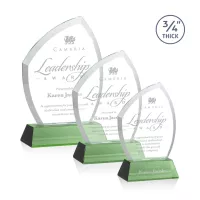 Daltry Award on Newhaven Base - Green