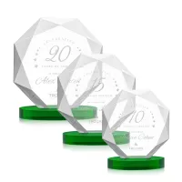 Kitchener Award on Alberton Base - Green