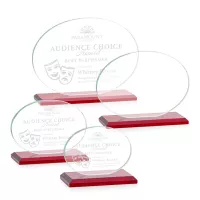Austin Award (Horiz) - Red