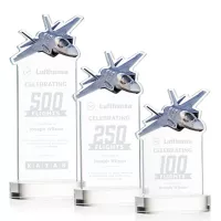 Top Gun Award on Alberton Base - Clear