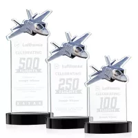 Top Gun Award on Alberton Base - Black