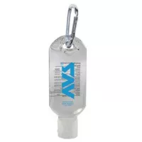 Tottle Antibacterial Hand Sanitizer Gel w/Carabiner 2 Oz.