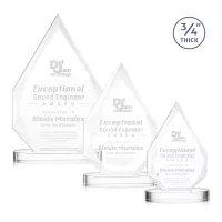 Hawthorne Award on Alberton Base - Clear