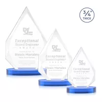 Hawthorne Award on Alberton Base - Sky Blue