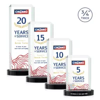 Dalton VividPrint™ Award on Alberton Base - Black