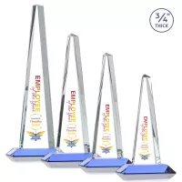 Majestic Tower VividPrint™ Award - Sky Blue
