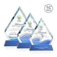 Apex VividPrint™ Award on Newhaven Base - Blue