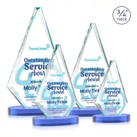 Windsor VividPrint™ Award on Alberton Base - Sky Blue