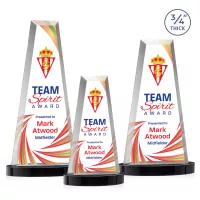 Imperial VividPrint™ Award on Alberton Base - Black