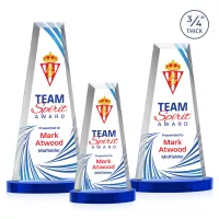 Imperial VividPrint™ Award on Alberton Base - Blue