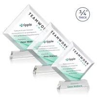 Belaire VividPrint™ Award on Newhaven Base - Clear