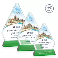 Fyreside VividPrint™ Award on Newhaven - Green