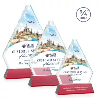 Fyreside VividPrint™ Award on Newhaven - Red