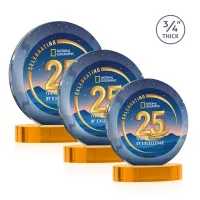 Gibralter Vividprint™ Award on Alberton Base - Amber