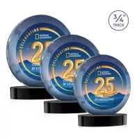 Gibralter Vividprint™ Award on Alberton Base - Black