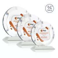 Gibralter VividPrint™ Award - White