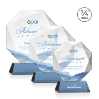 Bradford VividPrint™ Award on Newhaven Base - Sky Blue