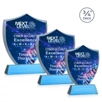 Scudo Shield VividPrint™ Award on Newhaven - Sky Blue